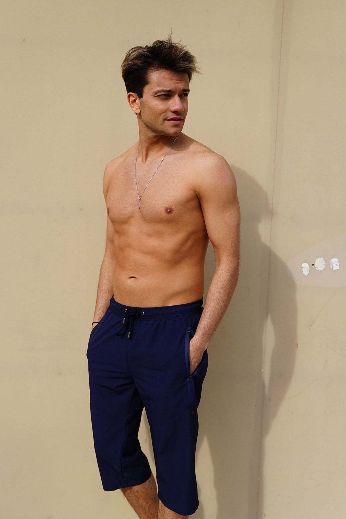 Herren Übergröße Lycra Badehose