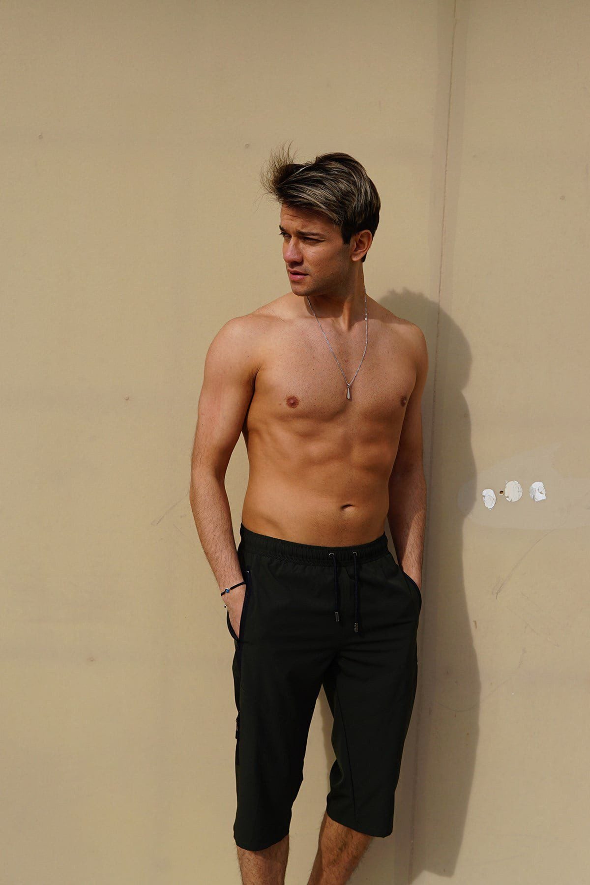 Herren Übergröße Lycra Badehose