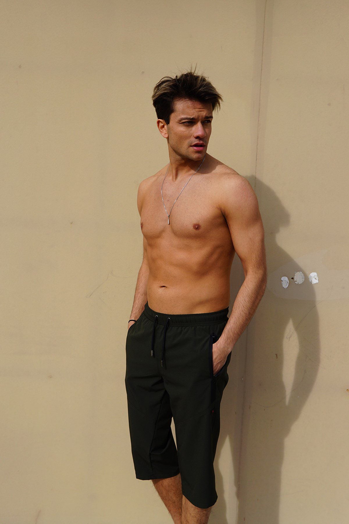 Herren Übergröße Lycra Badehose
