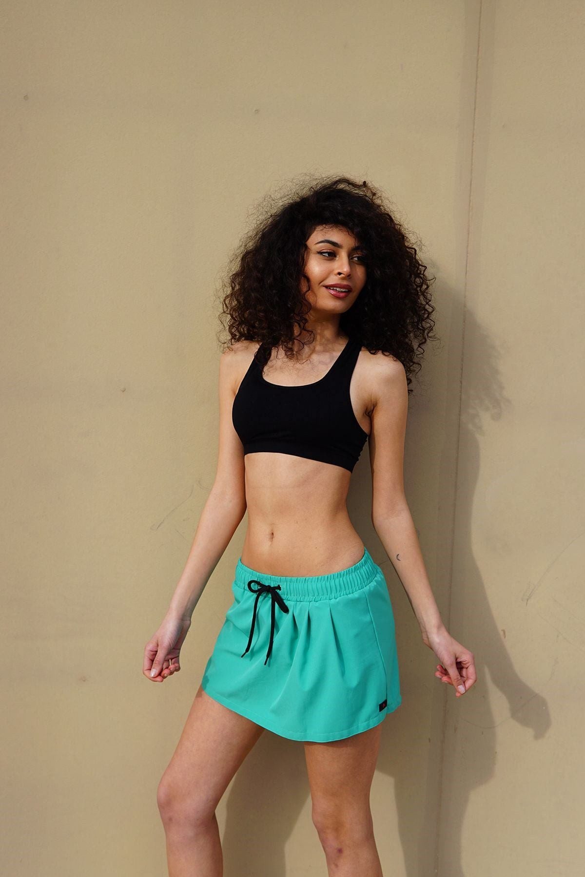 Damen Lycra Strandrock Shorts