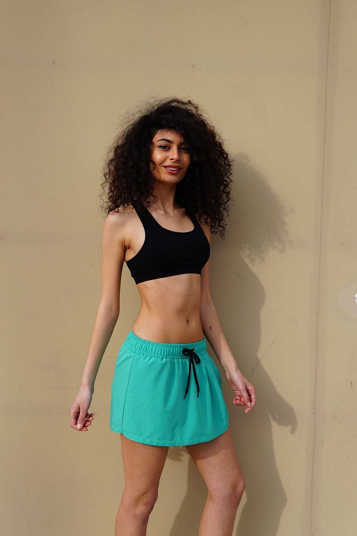 Damen Lycra Strandrock Shorts