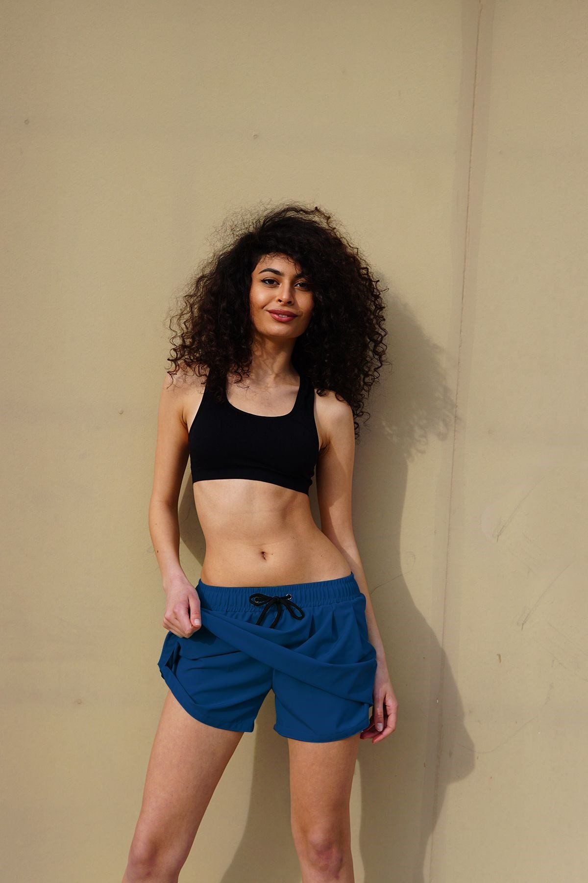 Damen Lycra Strandrock Shorts