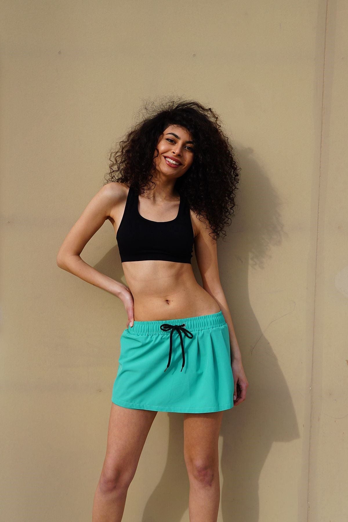 Damen Lycra Strandrock Shorts