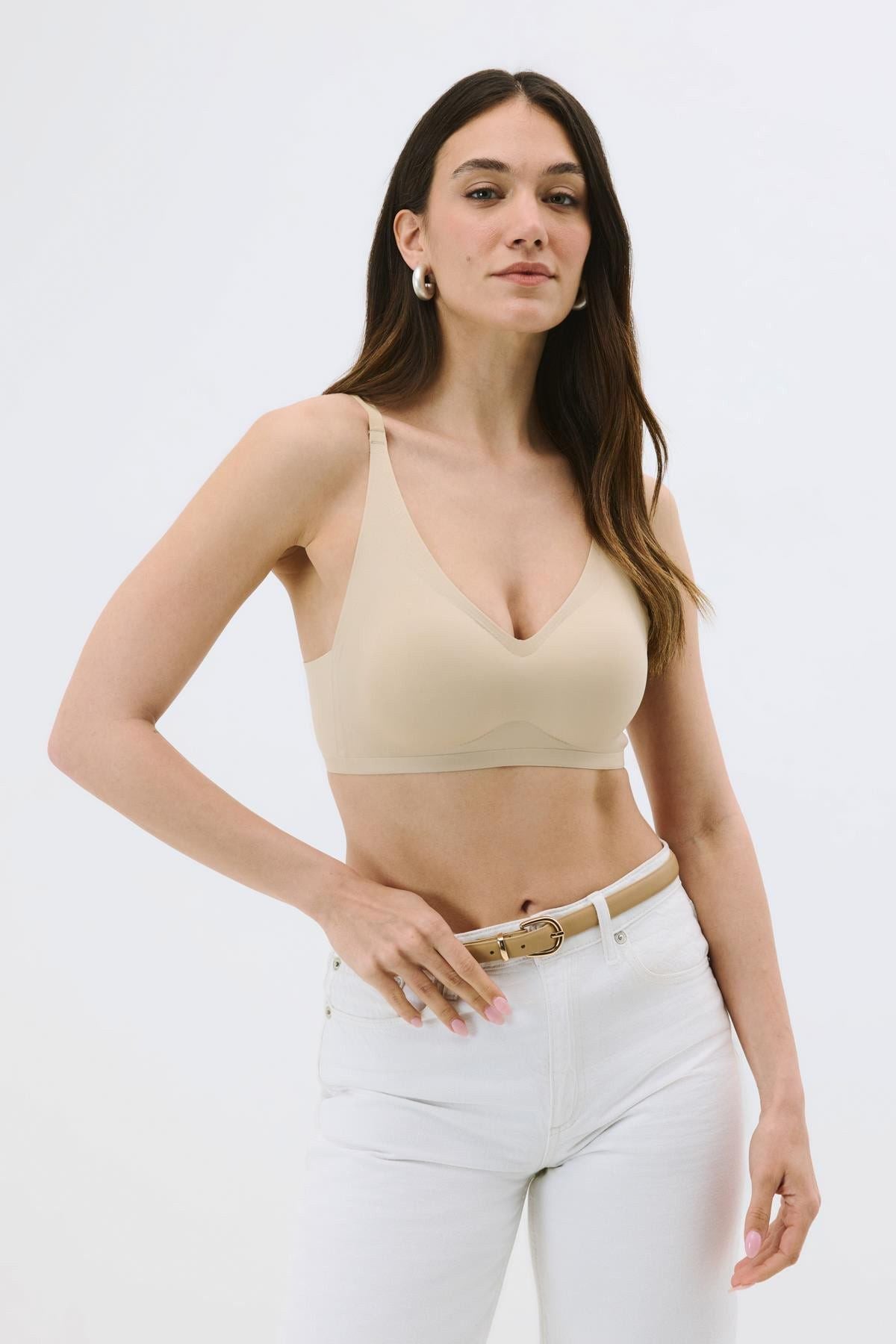Nahtloser Laser-Entfernbarer Gepolsterter Bralette