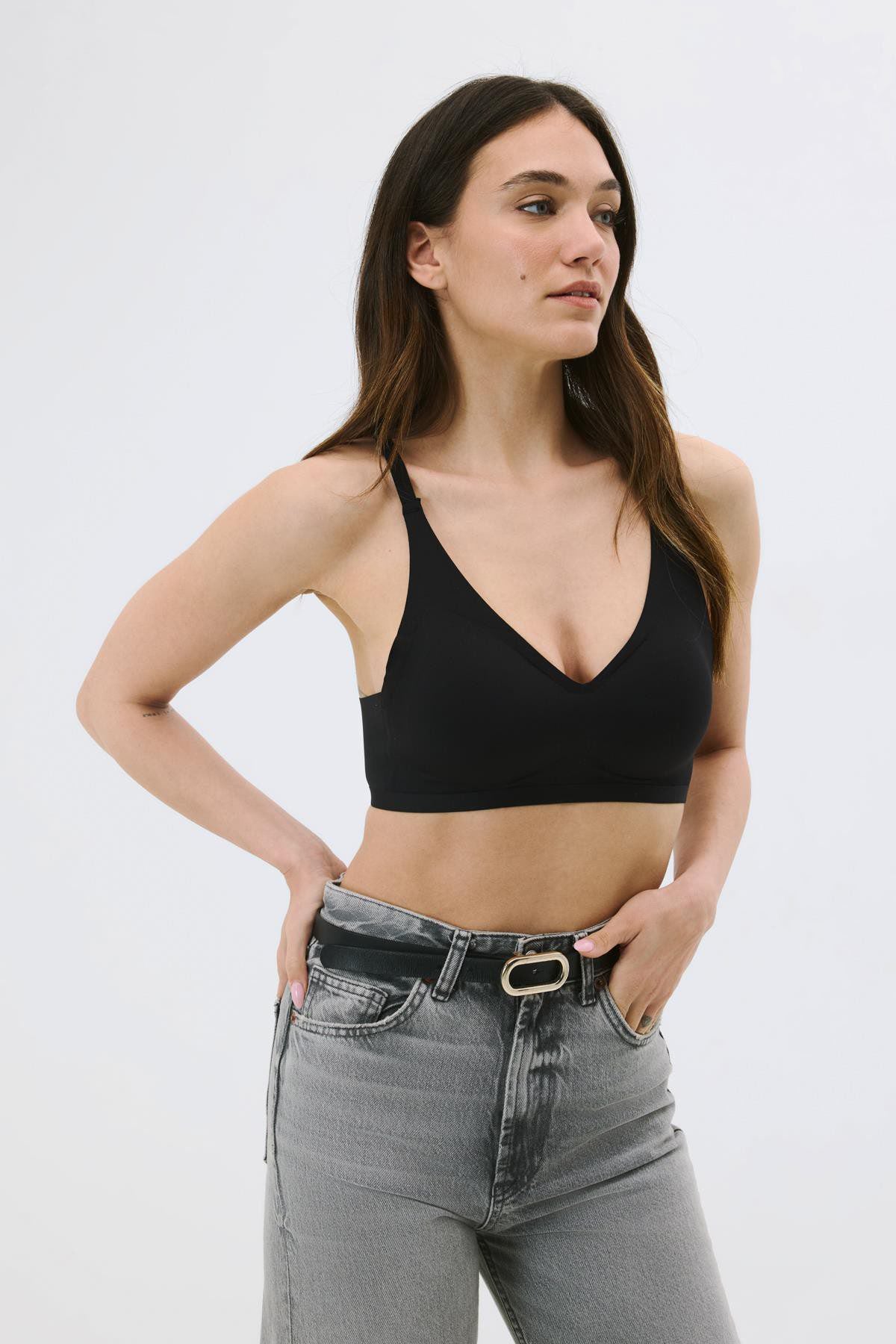 Nahtloser Laser-Entfernbarer Gepolsterter Bralette