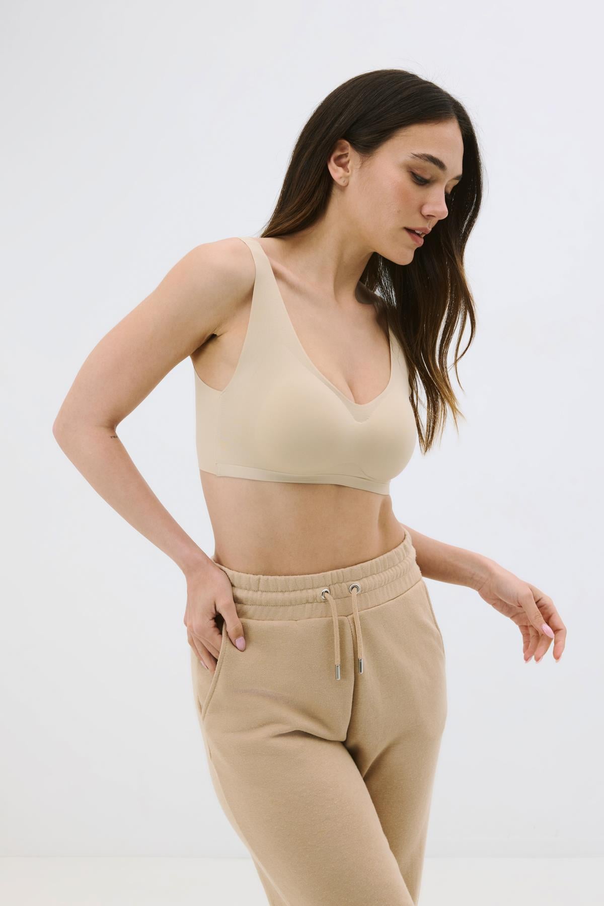 Nahtloser Laser-Entfernbarer Gepolsterter Bralette