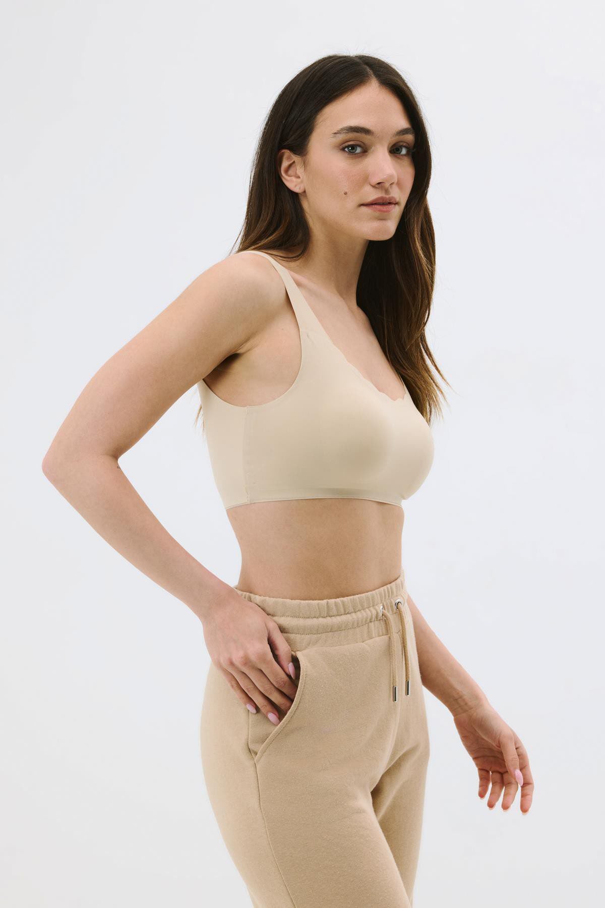 Nahtloser Laser-Entfernbarer Gepolsterter Bralette