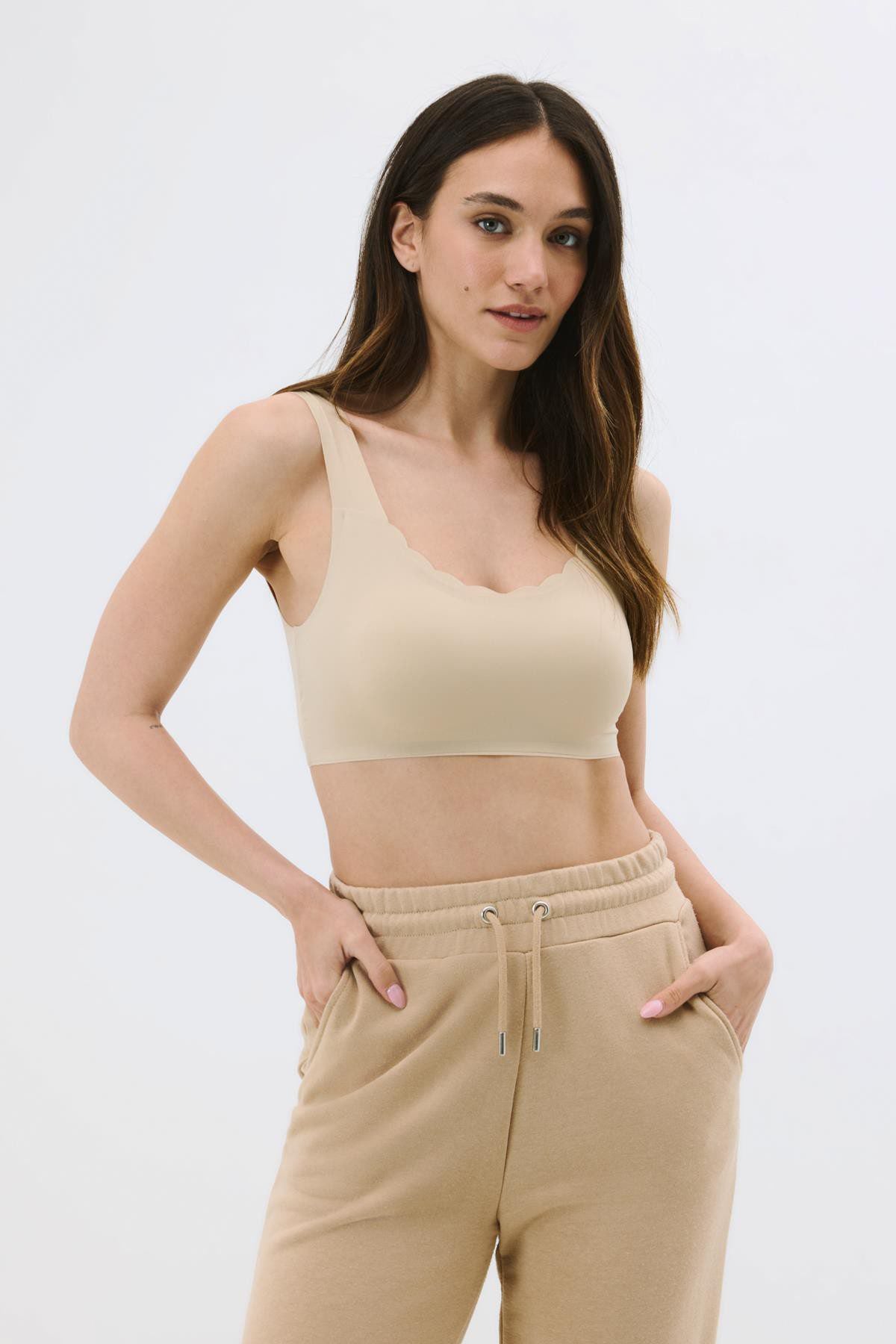 Nahtloser Laser-Entfernbarer Gepolsterter Bralette