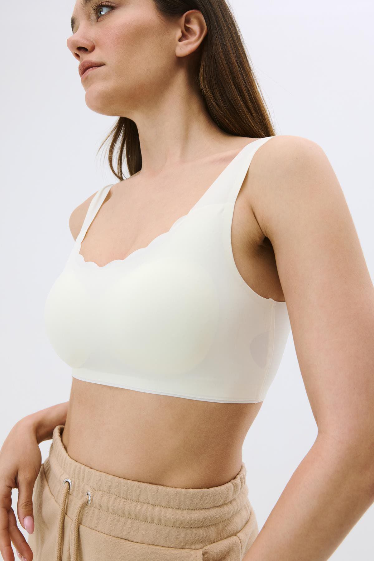 Nahtloser Laser-Entfernbarer Gepolsterter Bralette