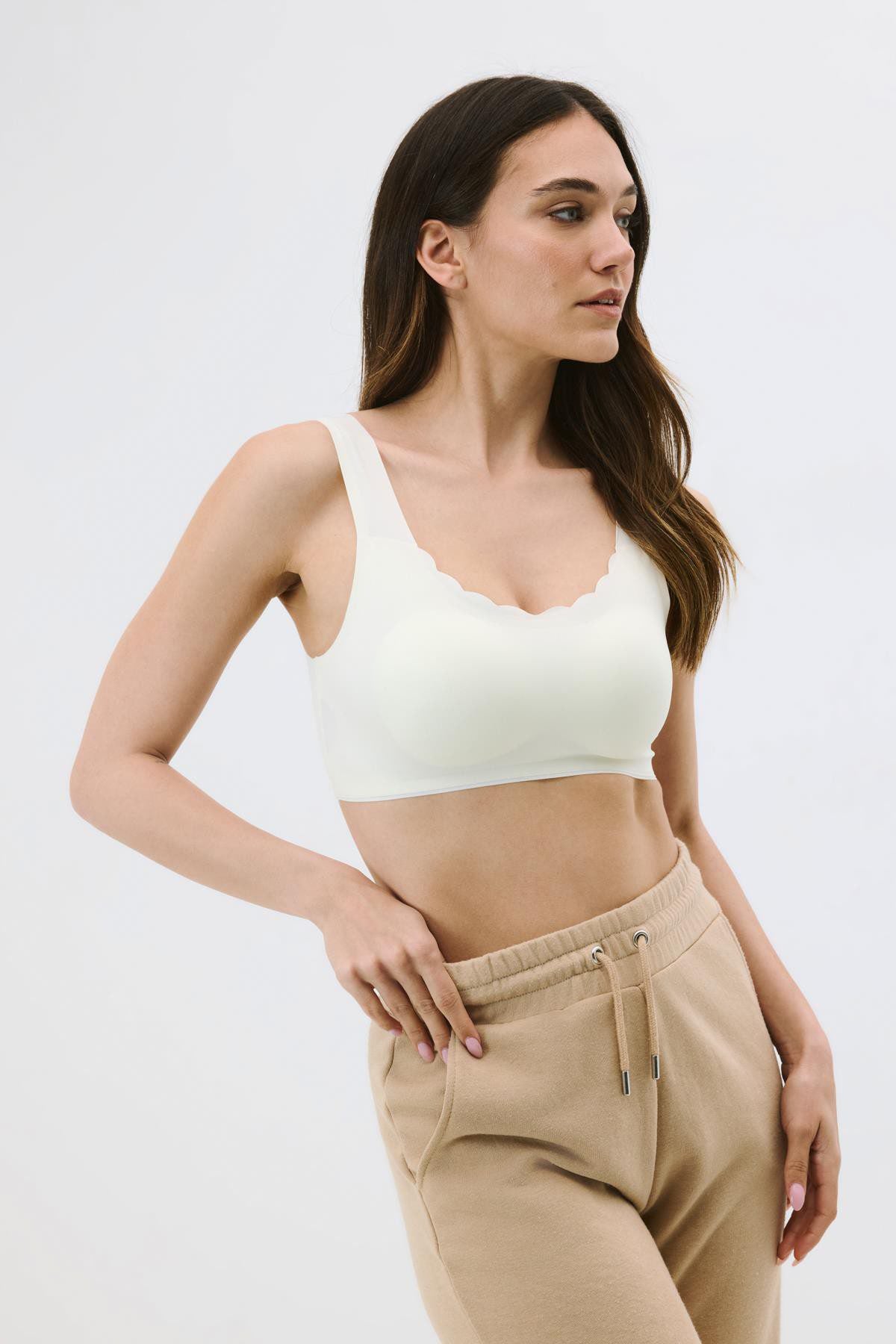 Nahtloser Laser-Entfernbarer Gepolsterter Bralette
