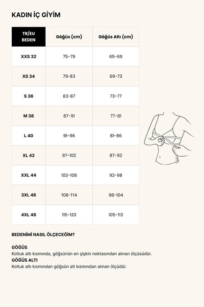 Nahtloser Laser-Entfernbarer Gepolsterter Bralette