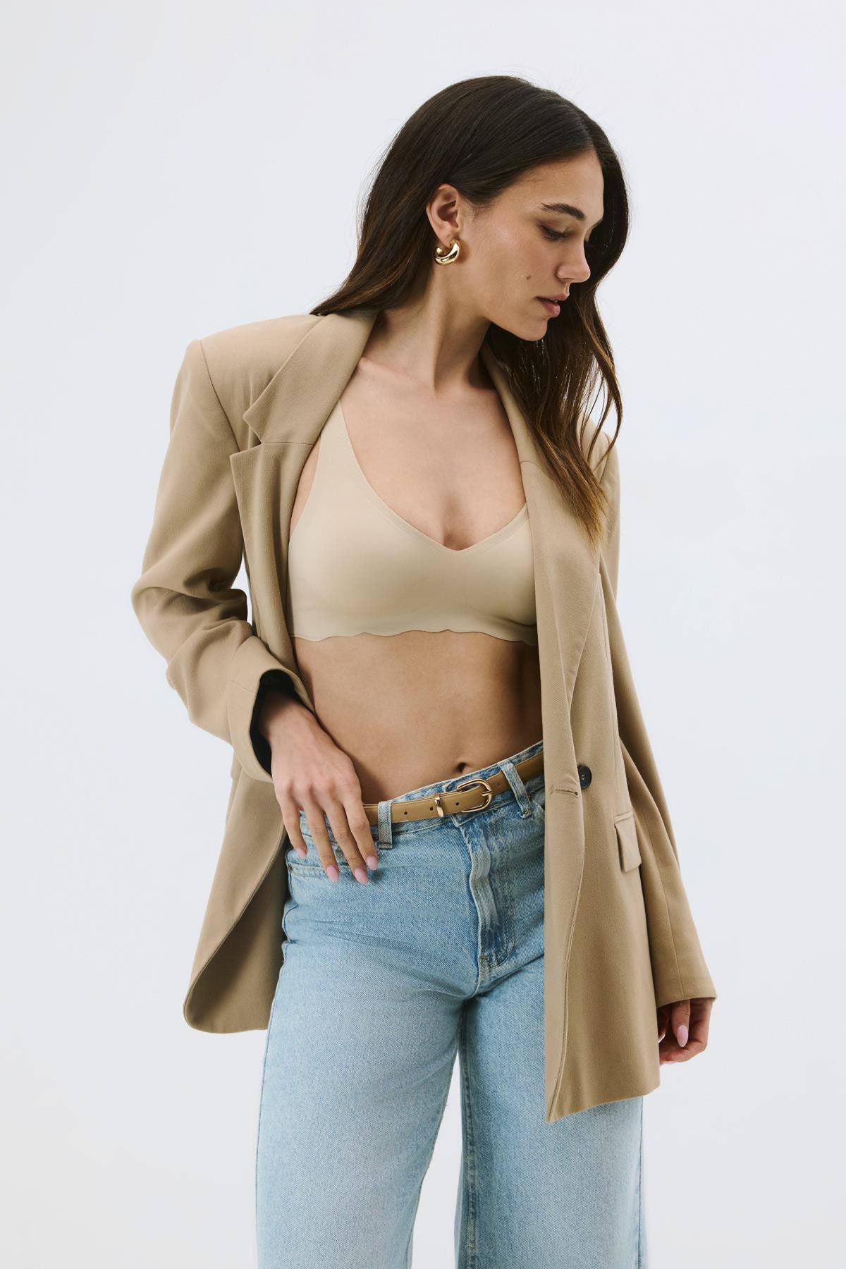 Nahtloser Laser-Entfernbarer Gepolsterter Bralette