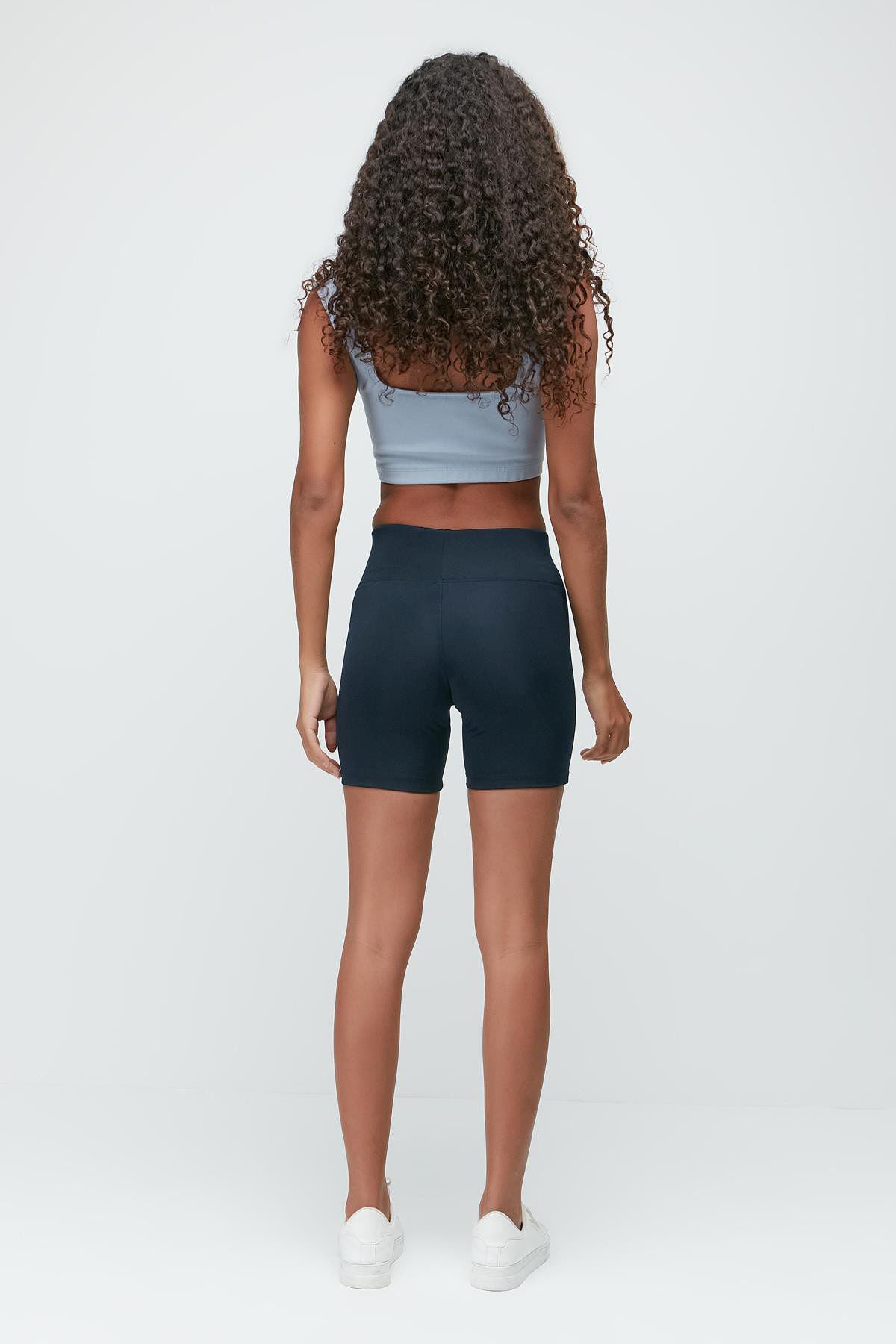 Hochtaillierte Sport-Shorts Tights