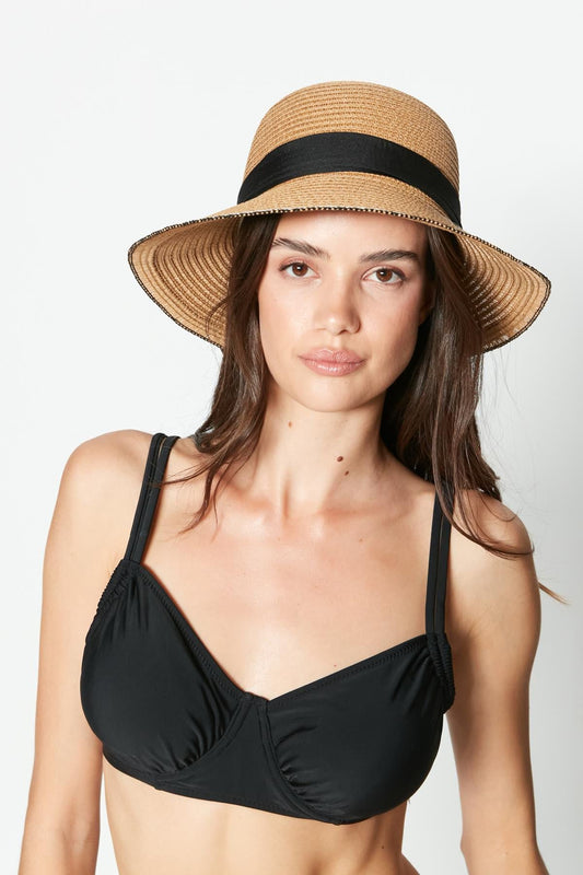 Gerüschtes Bikini-Oberteil