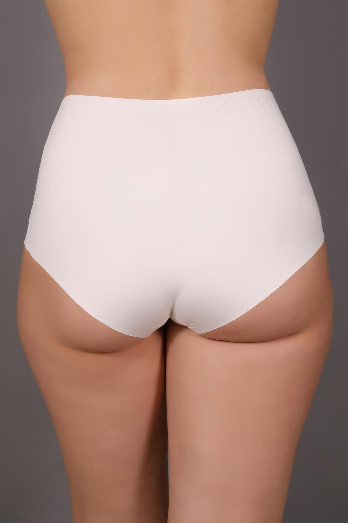 Übergröße Rutschfeste Hohe Taille Laser-Slips