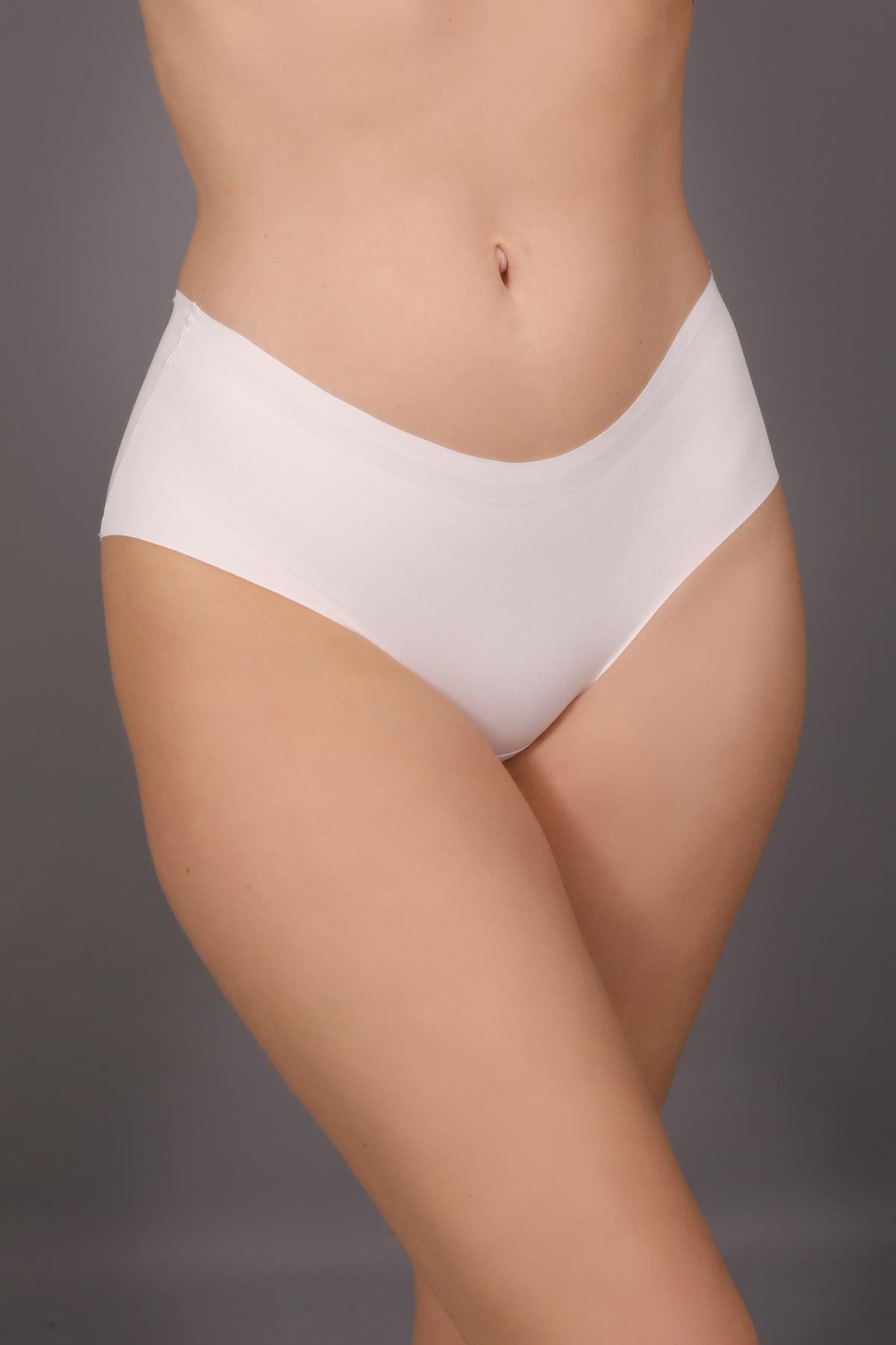 Übergröße Rutschfeste Hohe Taille Laser-Slips