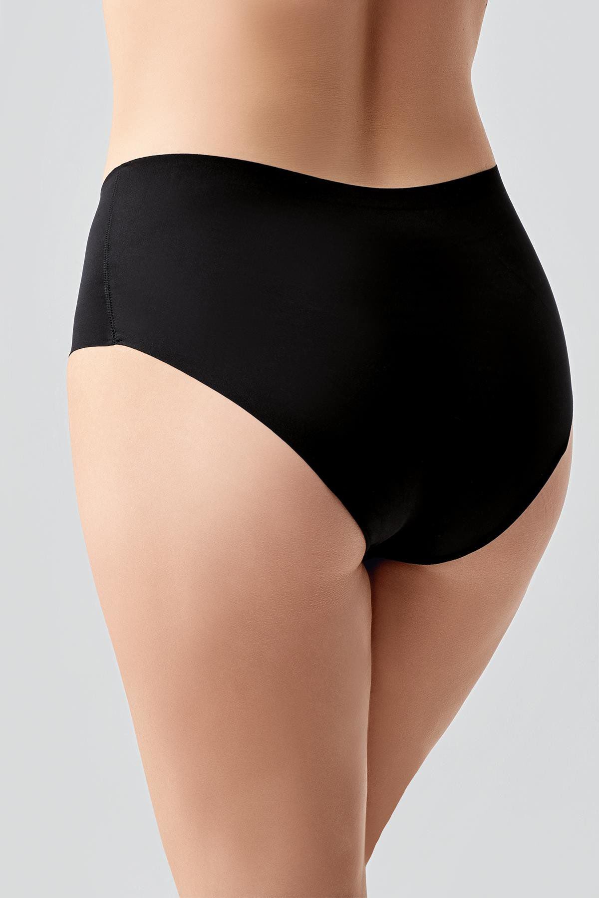 Übergröße Rutschfeste Hohe Taille Laser-Slips