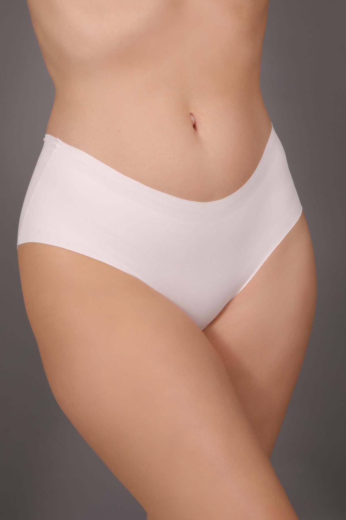 Übergröße Rutschfeste Hohe Taille Laser-Slips
