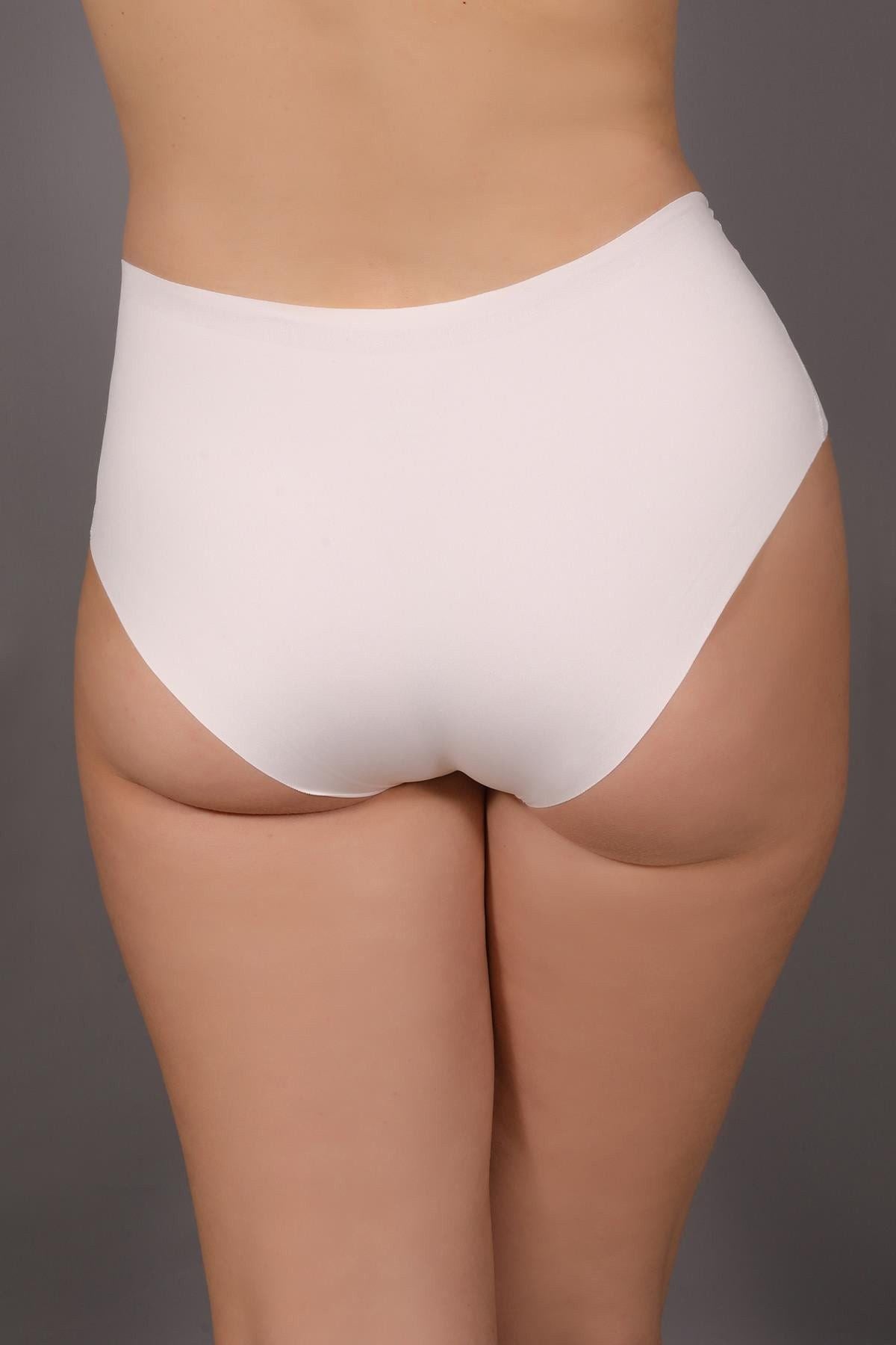 Übergröße Rutschfeste Hohe Taille Laser-Slips