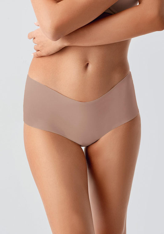Übergröße Rutschfeste Hohe Taille Laser-Slips
