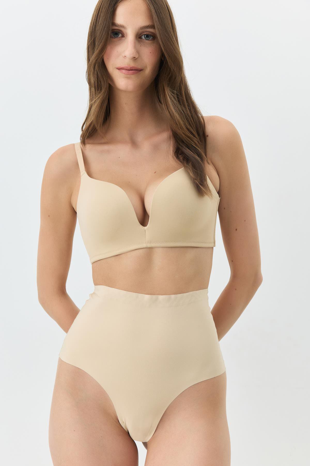 Hohe Taille Bauchkontrolle Shapewear