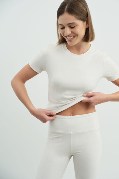 Hohe Taille Hose