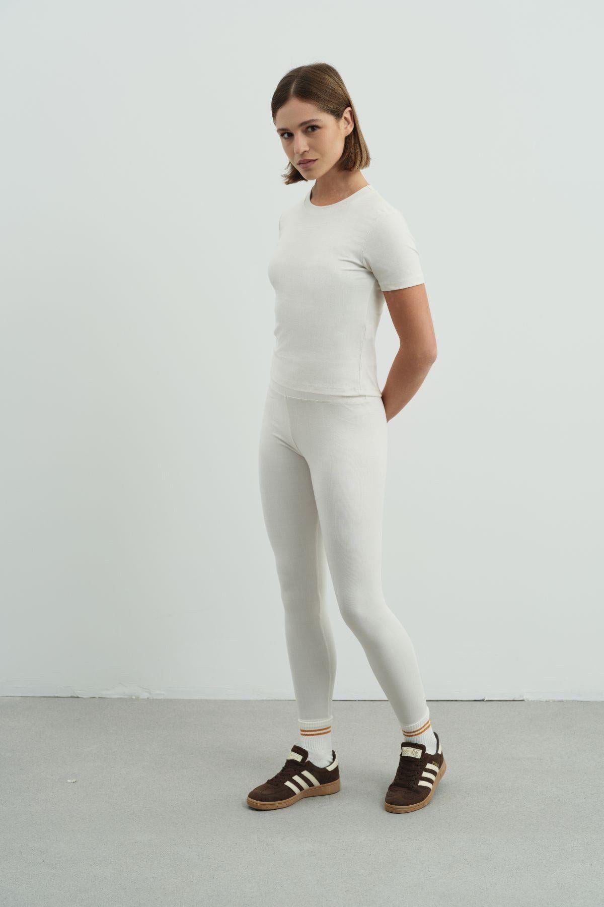Hohe Taille Hose