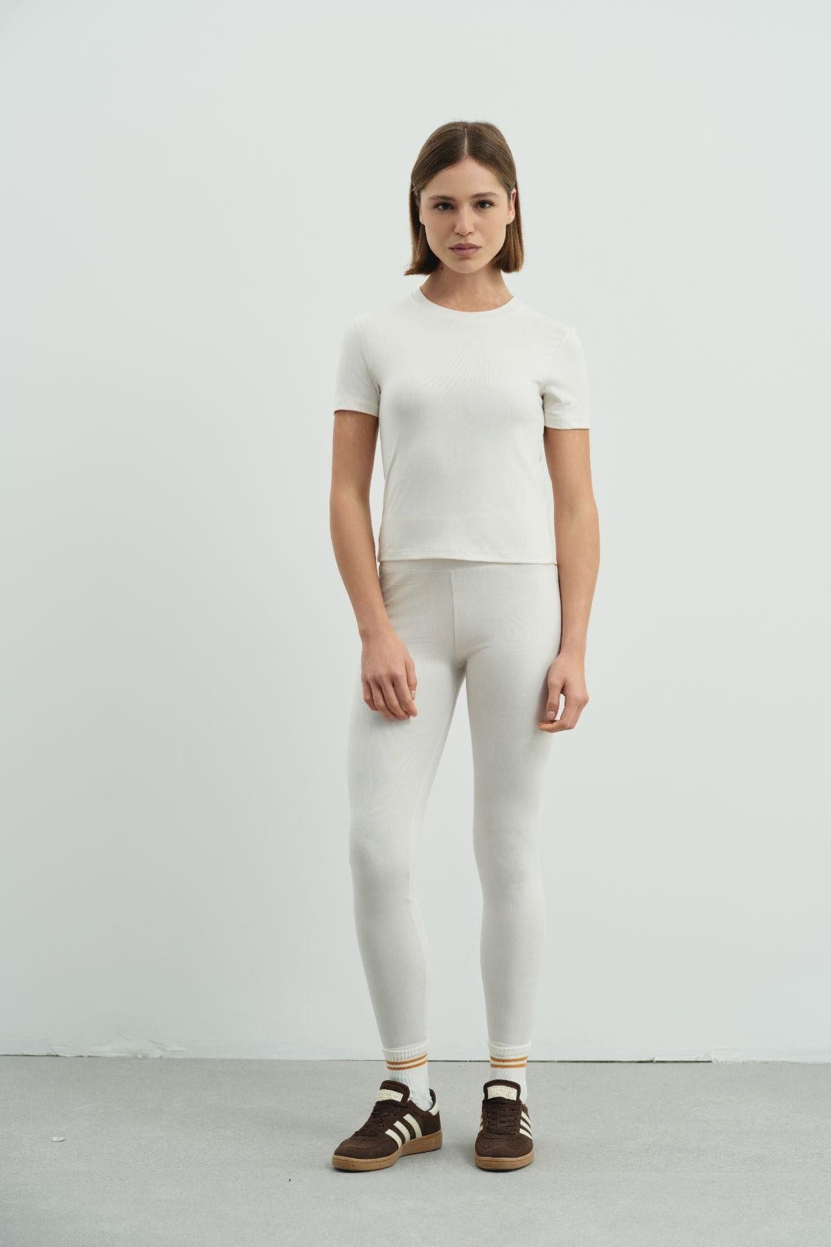 Hohe Taille Hose