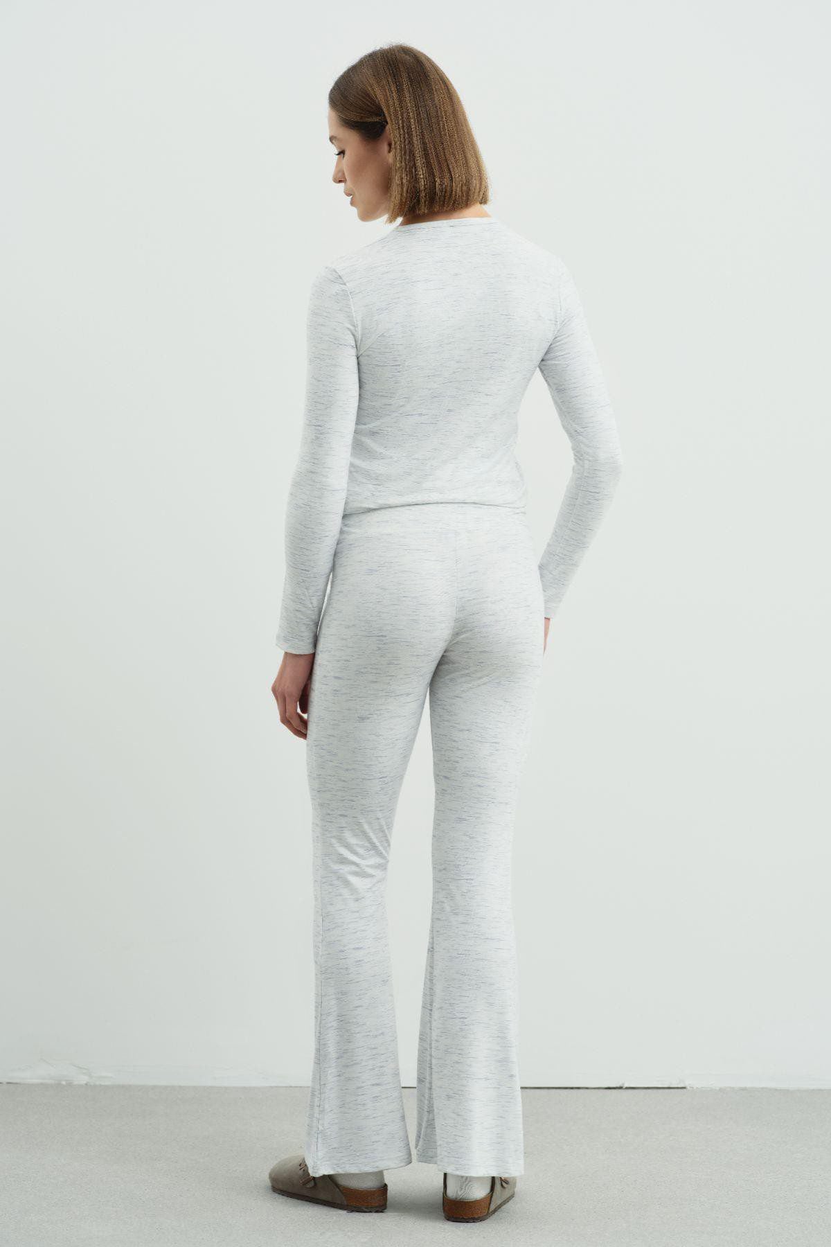 Hohe Taille Spanische Schlaghose