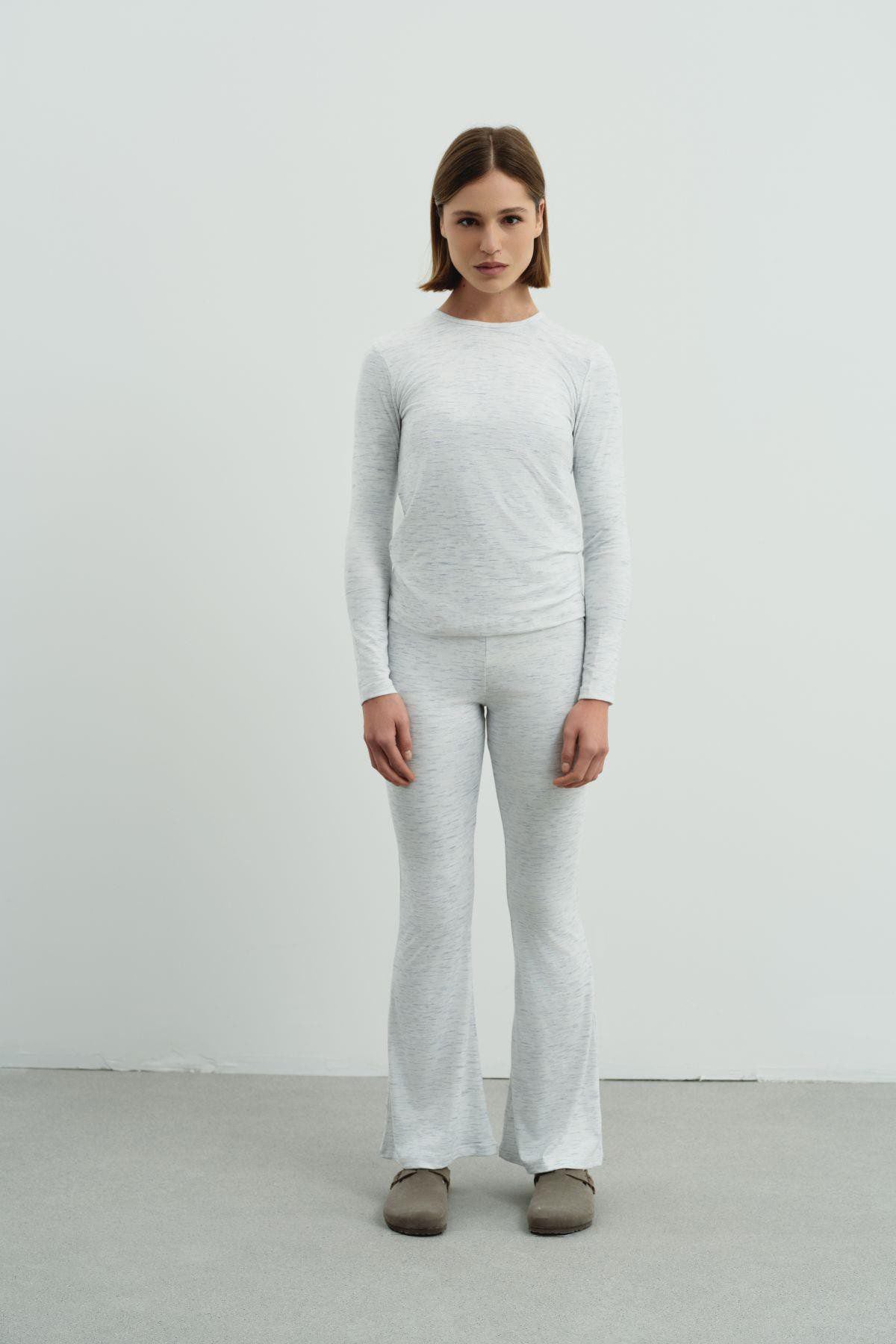 Hohe Taille Spanische Schlaghose