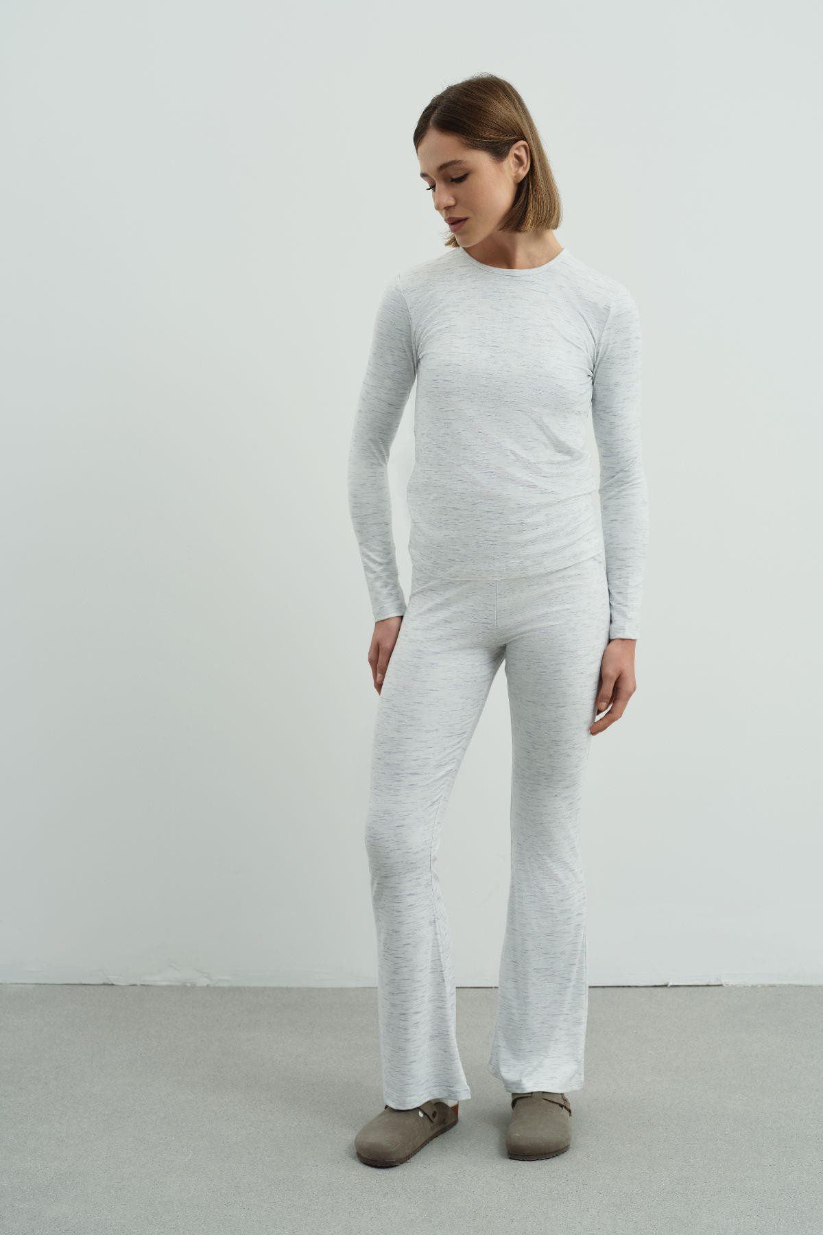 Hohe Taille Spanische Schlaghose