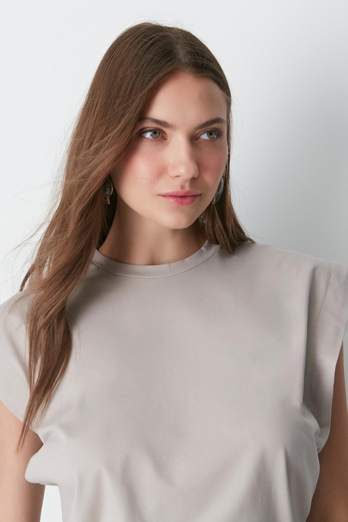 Kurzarm Basic T-Shirt mit Fahrradausschnitt - 2er Pack