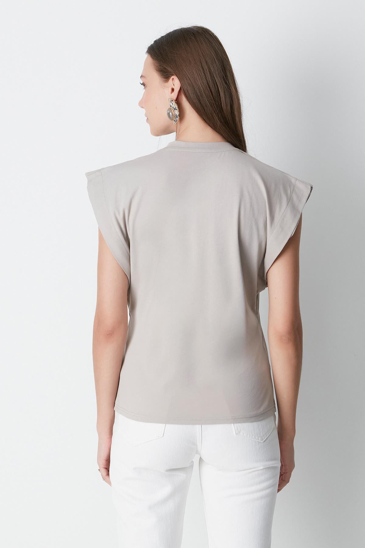 Kurzarm Basic T-Shirt mit Fahrradausschnitt - 2er Pack