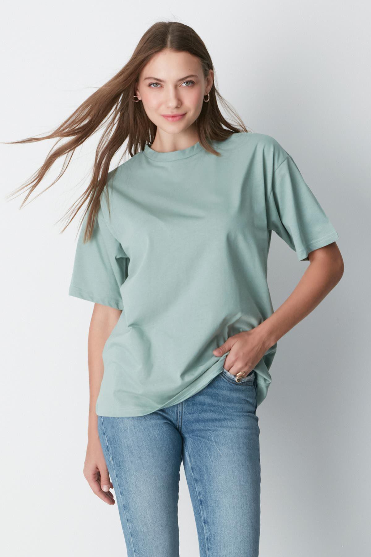 Kurzarm Fahrradkragen 2er-Pack Freizeit T-Shirt