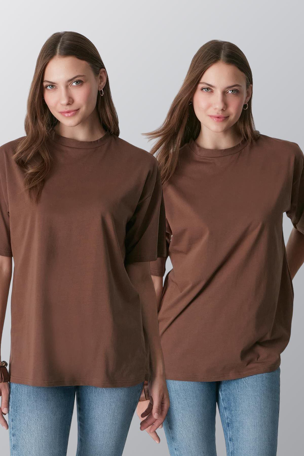 Kurzarm Fahrradkragen 2er-Pack Freizeit T-Shirt