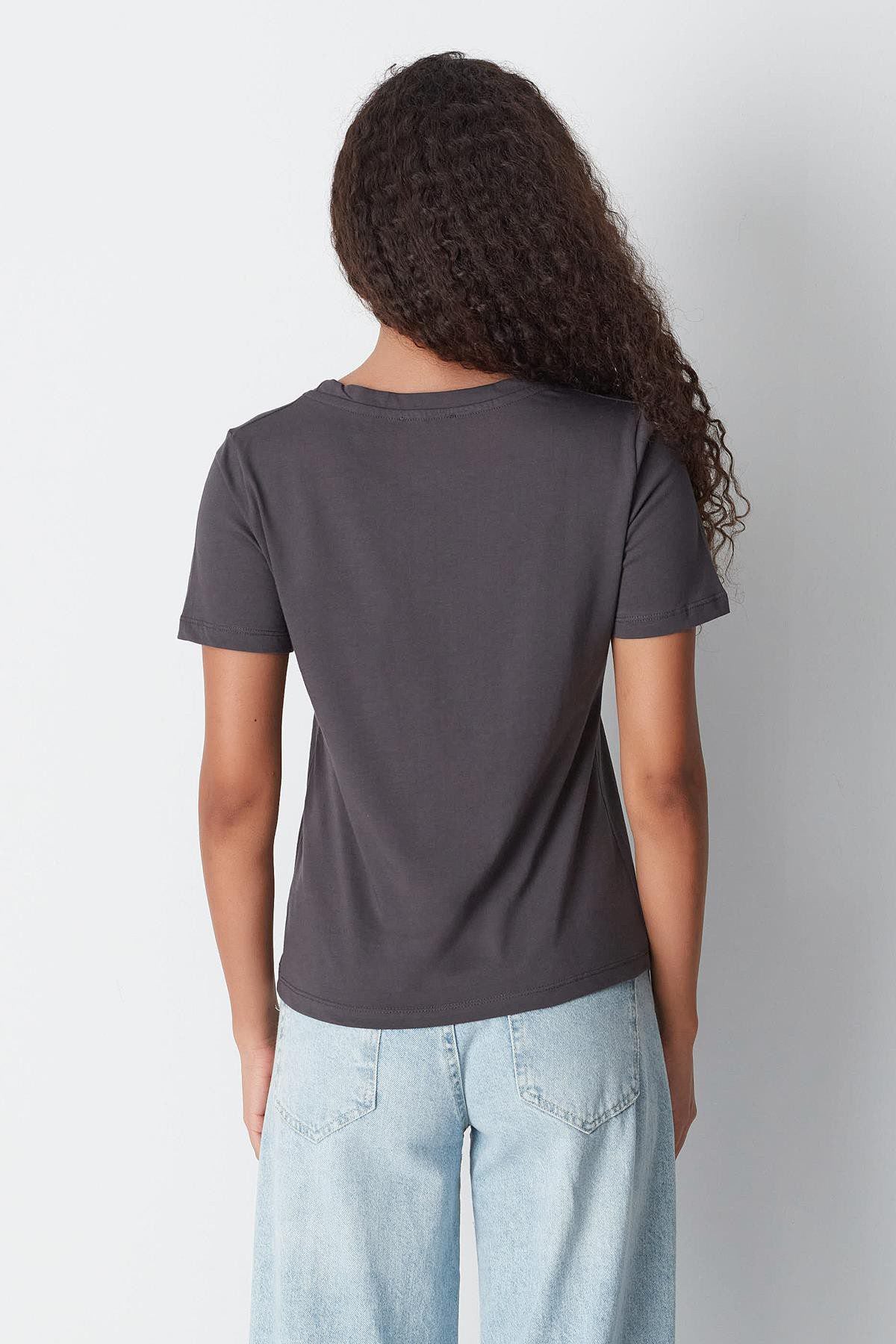 V-Ausschnitt Kurzarm 2er-Pack Basic T-Shirt