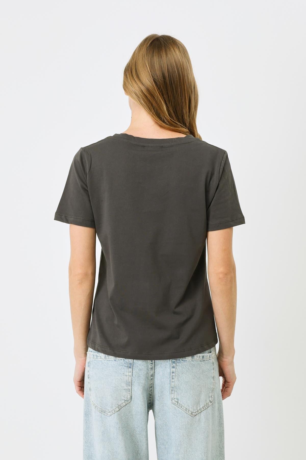 V-Ausschnitt Kurzarm 2er-Pack Basic T-Shirt