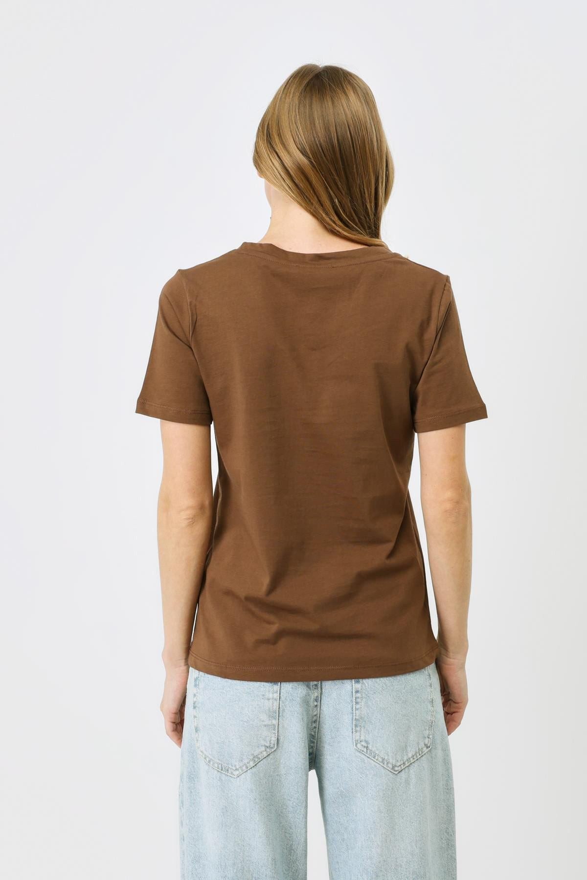 V-Ausschnitt Kurzarm 2er-Pack Basic T-Shirt