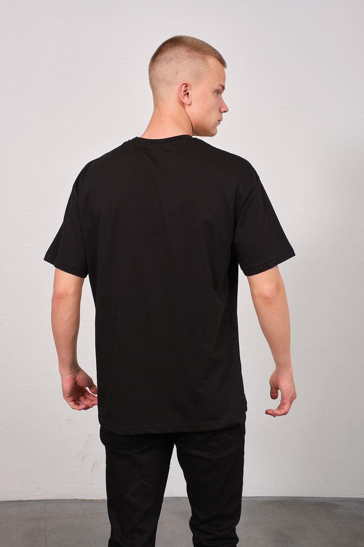 Herren Basic T-Shirt mit Fahrrad-Ausschnitt - 2er Pack