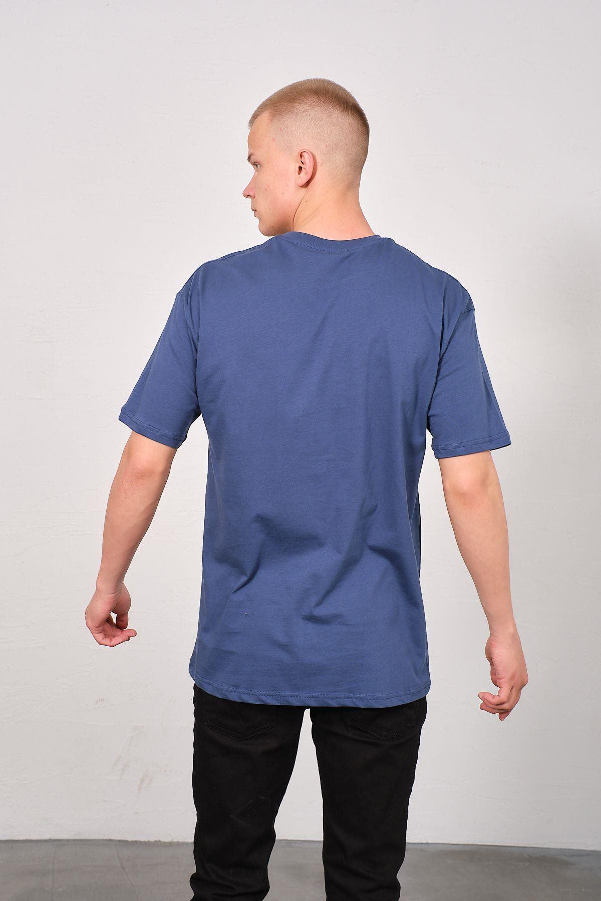 Herren Basic T-Shirt mit Fahrrad-Ausschnitt - 2er Pack