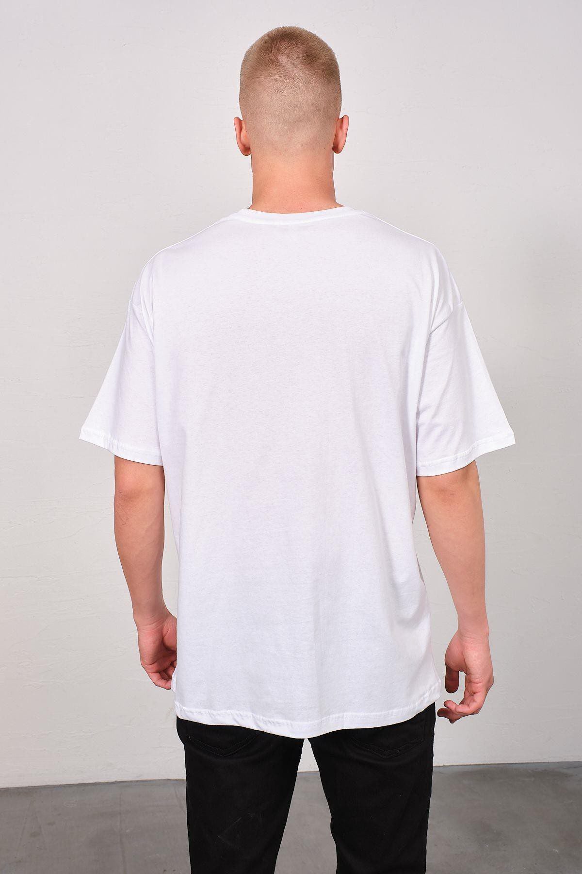 Herren Basic T-Shirt mit Fahrrad-Ausschnitt - 2er Pack