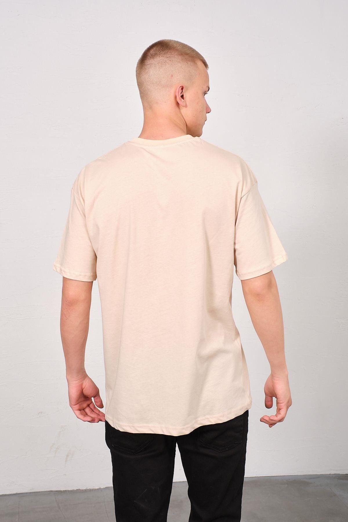 Herren Basic T-Shirt mit Fahrrad-Ausschnitt - 2er Pack