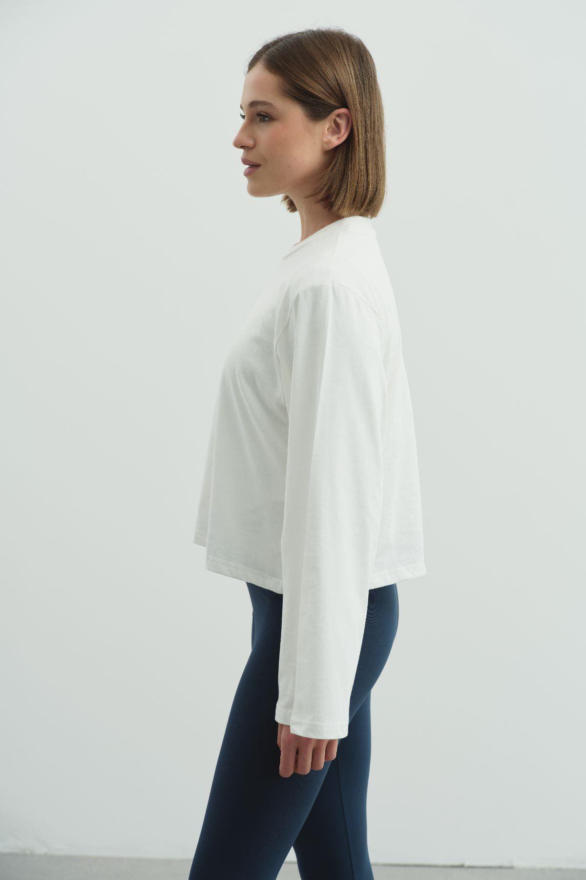 Oversized T-Shirt Set 965 Lila/Gelb