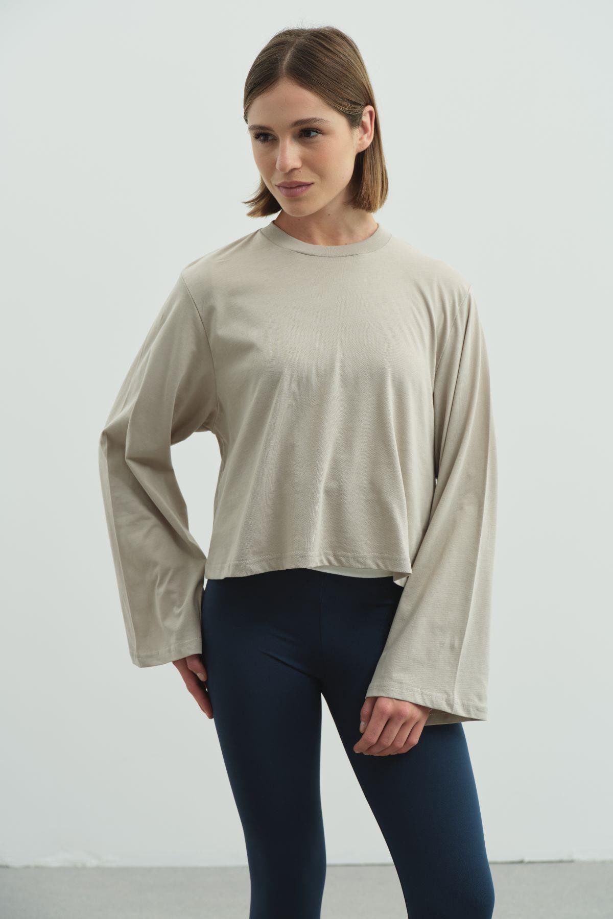 Oversized T-Shirt Set 965 Lila/Gelb