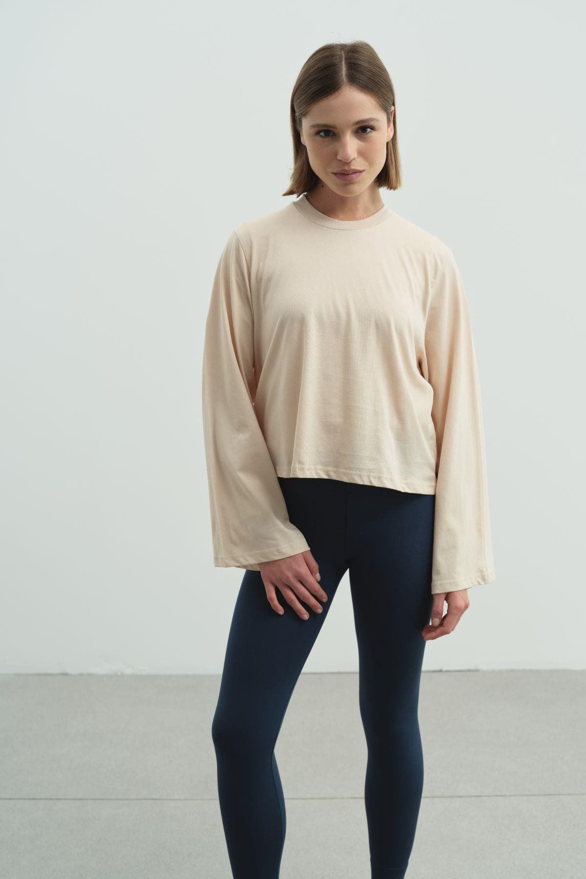 Oversized T-Shirt Set 965 Lila/Gelb