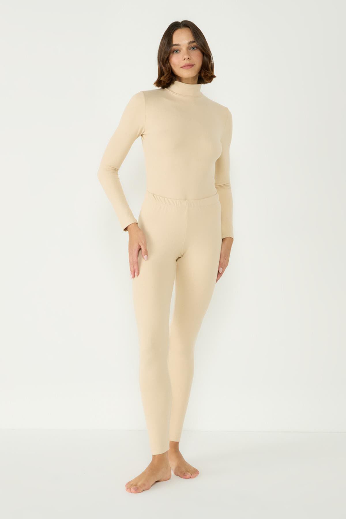 Damen Thermo-Druckknopf-Body