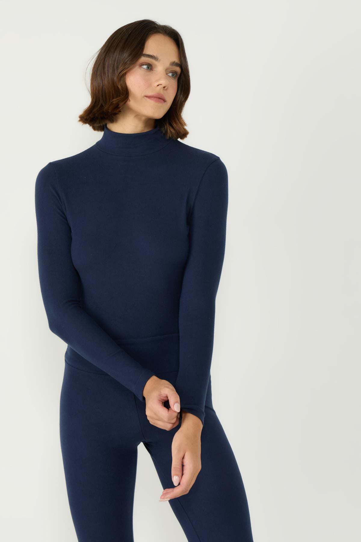 Damen Thermo-Druckknopf-Body