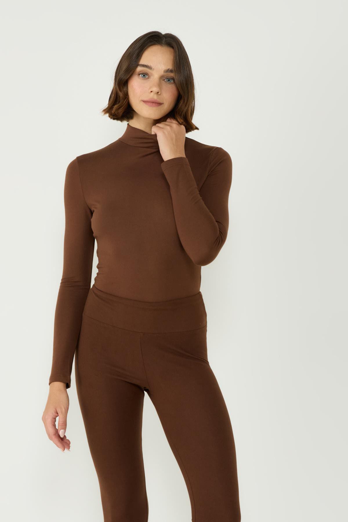 Damen Thermo-Druckknopf-Body