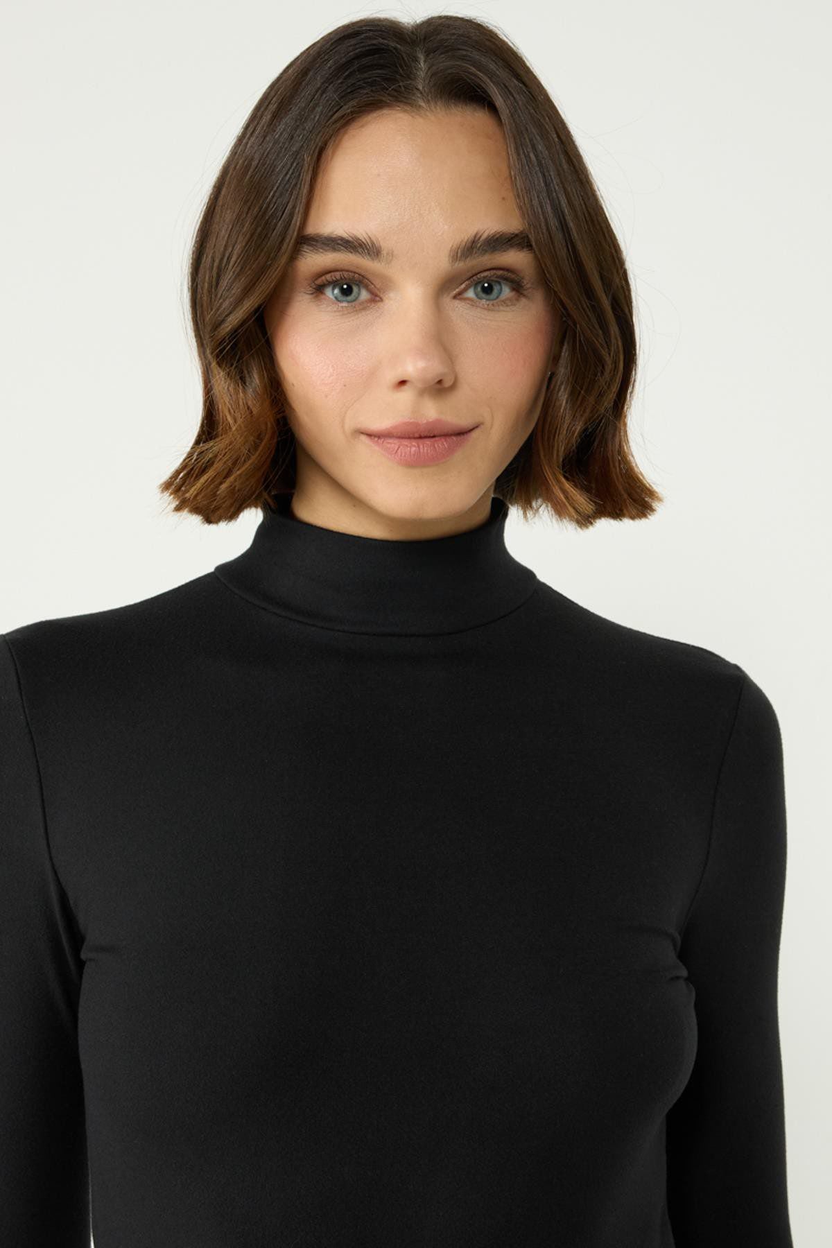 Damen Thermo-Druckknopf-Body