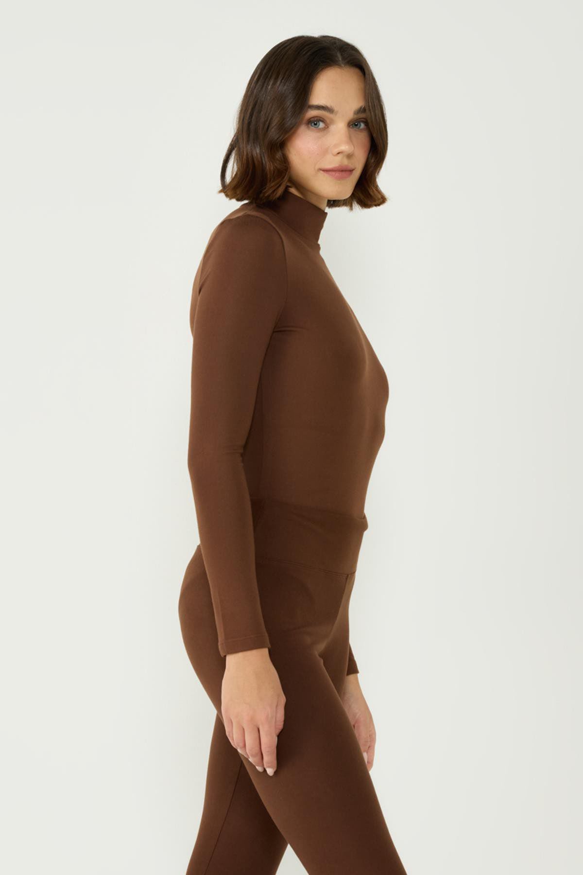Damen Thermo-Druckknopf-Body